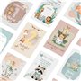 Carmello Cartes jalons pour bébé I Boho I Illustrations charmantes I Cartes jalon I Cadeau de naissance I Ma première année I 57