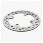 Disc Brake Pour Suzuki Pour LT-Z 400 Pour Quad Sport 400cc 2002-2013 Moto Arrière Disque De Frein En Acier Argenté Rotor Rotor D