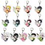 SUJEBRAN 13 Pièces Ghost Slayer Figurine Porte Clef Ghost Slayer Accessoires Cos Anime Jouet Keychain Merch