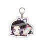 SUJEBRAN 10 Ghost Slayers Porte Clef Anime Figurine Accessoires Cos Jouet Ghost Slayers Keychain Cute Bag Pendentifs