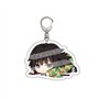 SUJEBRAN 10 Ghost Slayers Porte Clef Anime Figurine Accessoires Cos Jouet Ghost Slayers Keychain Cute Bag Pendentifs