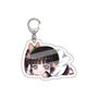 SUJEBRAN 10 Ghost Slayers Porte Clef Anime Figurine Accessoires Cos Jouet Ghost Slayers Keychain Cute Bag Pendentifs