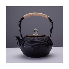 théière Bouilloire en fer for faire bouillir de l'eau Bouilloire en fonte for préparer du thé Dédiée à l'eau et à l'électricité