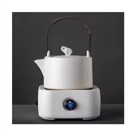 JUNCHENG1008 théière Thé bouillant ménage théière poêle à thé théière Eau bouillante Pot Brassage thé électrique poterie poêle m