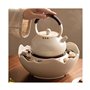 théière Poêle à poterie électrique for préparer du thé dans un four circulaire Poêle électrique d'intérieur domestique Machine à