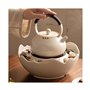 théière Poêle à poterie électrique for préparer du thé dans un four circulaire Poêle électrique d'intérieur domestique Machine à