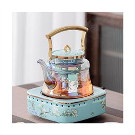 théière Théière En Verre À Haute Esthétique