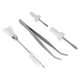 Kit D'entretien pour Machine à Coudre Brosses de Nettoyage pour Machine à Coudre Pinces Coudées et Tournevis Outils D'entretien