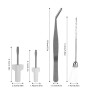 Kit D'entretien pour Machine à Coudre Brosses de Nettoyage pour Machine à Coudre Pinces Coudées et Tournevis Outils D'entretien 