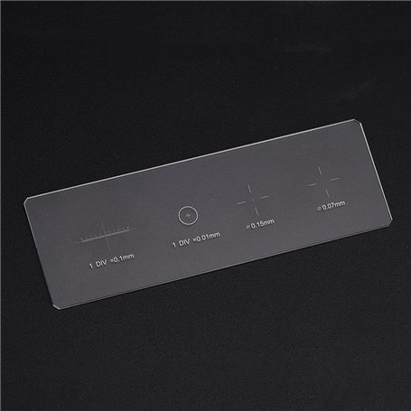 Yosoo Health Gear Micromètre de Microscope Pratique Durable de Haute qualité de Belle Fabrication