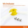 BAKUUM Lot de 3 brosses latérales x3 vis, pour iRobot Roomba Series 800 et 900. Balais avec poils ultra durables.