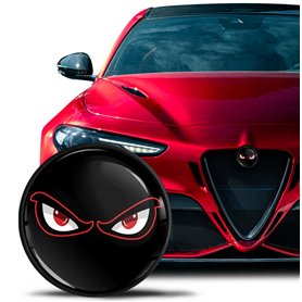 SkinoEu Compatible avec L'emblème Alfa Romeo pour Capot Avant
