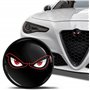 SkinoEu Compatible avec L'emblème Alfa Romeo pour Capot Avant, Emblème de Coffre Arrière 74 mm Giulietta 940 Mito 156 147 159 GT