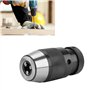 Oumefar 0 13mm 1/2 "B16 Auto serrant Mandrin, Mandrin Porte Foret Mandrin de Perçage de Tour en Acier sans Clé pour Perceuse Éle