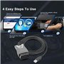 Scanner USB OBD2 pour voiture compatible Ford Mazda OBDII Scan MS-CAN/HS-CAN