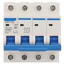 Disjoncteur miniature AC, DZ47‑63 C63 400V/63a Disjoncteur de courant à isolateur 4 pôles Disjoncteur à montage sur rail DIN Com