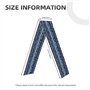Bandeau bleu polynésien maori tribal imprimé tendance et confortable pour accessoires de vêtements d'entraînement élégants