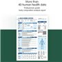 Appareil D'analyse De Bioimpédance Avec écran Tactile HD 10.1",Scanner Corporel Intelligent Pour Evaluation De Composition Corpo
