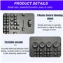 Console de commande pour éclairage mobile,équipement d'enregistrement musical, console de commande pour éclairage de scène avec 