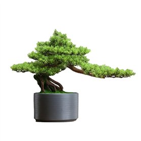DFHS46JK Bonsaï Artificiel Bonsaï Artificiel avec Pot Rond
