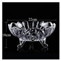 bol de fruits 2 pièces style domestique moderne salon table basse assiette à collation créative en verre de couchage assiette à 