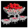 bol de fruits 2 pièces style domestique moderne salon table basse assiette à collation créative en verre de couchage assiette à 