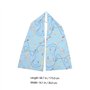 2 pcs Vieil Homme Manger Bavoir Serviette Bavoirs Personnes Âgées Écharpe de Salle à Manger Foulard en Soie for Femmes Cou Échar
