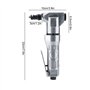 2800 tr/min grignoteuse pneumatique 1 pièces grignoteuse à air ciseaux à air à haute dureté outil de coupe pneumatique pour la c