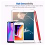 Stylet Stylet Écran Tactile Stylet Tactile Numérique Universel Portable avec en Silicone pour Smartphone et Tablette