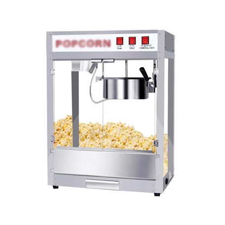 WANGHAI-666 Machine à Pop-Corn Machine à Pop-Corn cinéma Commercial Chauffage électrique entièrement Automatique Machine à Pop-C