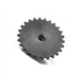 Pignon à rouleau denté, 1 pièce 04C Pignon 45# acier 20T/24T/25T/30T/40T Dents Alésage en forme de D Cannelure Roue dentée avec 
