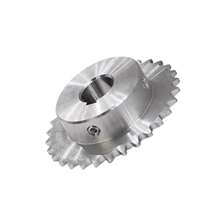 Roue dentée - 1 pièce - 32 à 40 dents - 04C 304 - Acier inoxydable - Pignon de chaîne industriel - Alésage 8 10 12 14-25 mm (34