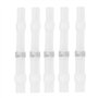 50 Pièces Thermorétractable Soudure Connecteur Joint Bout Fil Terminal Manchon Tube étanche Soudure Joint Fil Connecteurs Blanc 