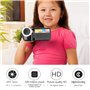 ciciglow Caméra Vidéo Numérique, 1080P 16X HD Caméra Vidéo Numérique Caméscope Vlogging Caméra avec écran LCD TFT 2 Pouces pour 