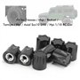 Dilwe Écrou RC M4, 8 Pièces 12mmx11mm Capuchon Central de Jante de Roue 1/10 échelle RC Chenille Voiture Camion Pièce de Rechang