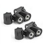 Dilwe Écrou RC M4, 8 Pièces 12mmx11mm Capuchon Central de Jante de Roue 1/10 échelle RC Chenille Voiture Camion Pièce de Rechang