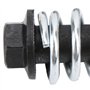 Boulon et Ressort D'échappement, écrou de Boulon de Collecteur D'échappement et Kit de Ressort 35129 Pièces de Réparation 2 Pièc