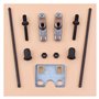 Kit de culbuteur de plaque de guidage de tige de poussée de soupape adapté au générateur de moteur à essence GX340 GX390 188F 11