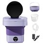 REALN Stérilisation Machine a Laver Portable avec Essoreuse