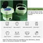 REALN Stérilisation Machine a Laver Portable avec Essoreuse, 6,5L Mini Machine à Laver Pliable Lave Linge Camping pour sous-vête