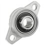 AYXAMO Palier Roulement，Roulement 4PCS KFL001 12mm Alliage de Zinc Auto alignant Taie d'oreiller Bride Bride Bribou ralentisseme