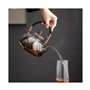 Theiere Pot de santé léger de luxe, bouilloire à eau en verre résistant à la chaleur, cuisinière électrique en céramique, cuiseu
