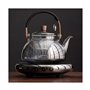 Theiere Pot de santé léger de luxe, bouilloire à eau en verre résistant à la chaleur, cuisinière électrique en céramique, cuiseu