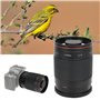 Objectif de Miroir Téléobjectif pour Appareil Photo Objectif de Miroir Téléobjectif Professionnel 500 Mm F8 avec Adaptateur de M