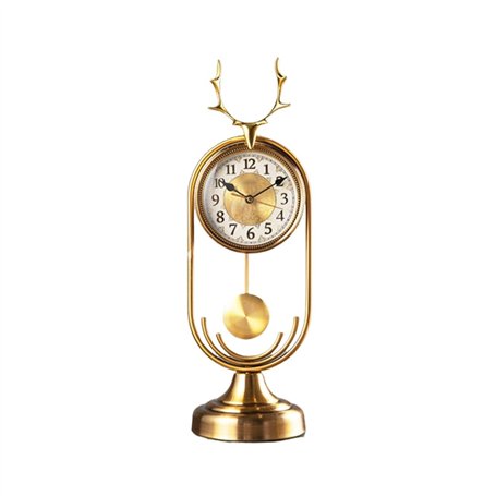Yinj9562fg Horloge de Table Horloge de Bureau en métal