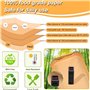 Lot de 120 feuilles de cuisson Airfryer pour COSORI Dual Zone Air Fryer 8,5 l, Cookwise 9 L, papier sulfurisé pour Friteuse à ai
