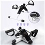 GLigeT Exerciseur à Pédales Mini vélo d'exercice Pliable for équipement de Fitness, Appareil Portable for pédales de vélo sous L