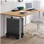 Support de Tour PC Mobile avec 4 roulettes
