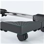 Xilin-872 Support pour CPU Support de Tour de PC Mobile réglable avec 4 roulettes, Support de boîtier de PC Mobile for la Plupar
