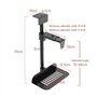 Xilin-872 Support pour CPU Support PC sous Le Bureau réglable sous Le Bureau et Support Mural for PC, Support de boîtier CPU ave
